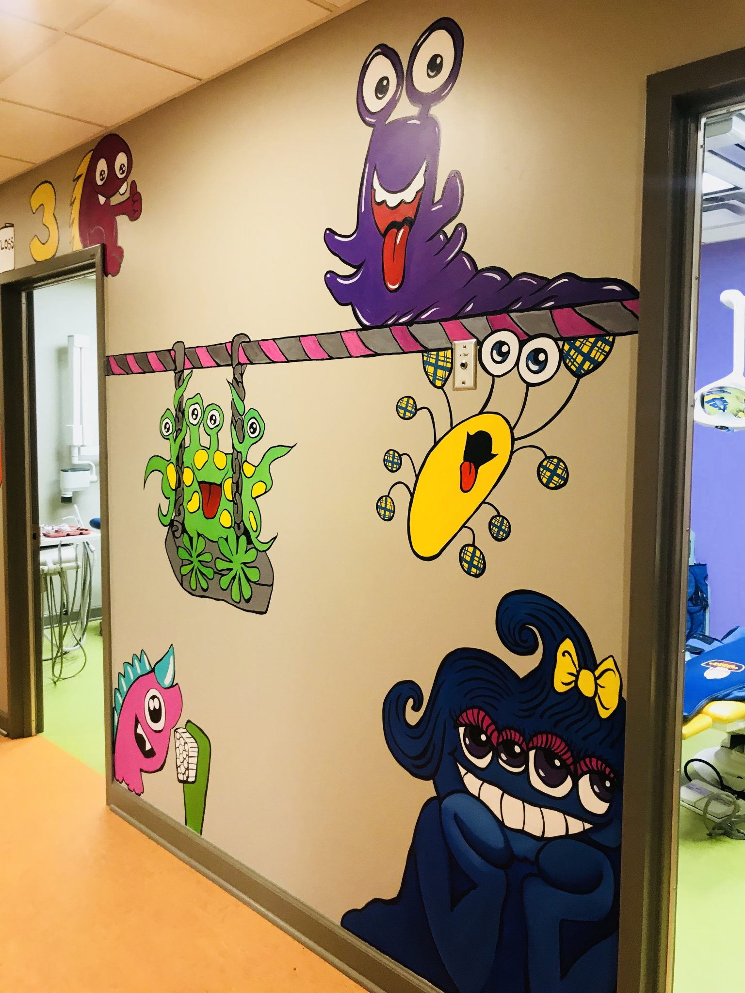 Dentist Office Murals Doctors Office Murals Medical Office Murals