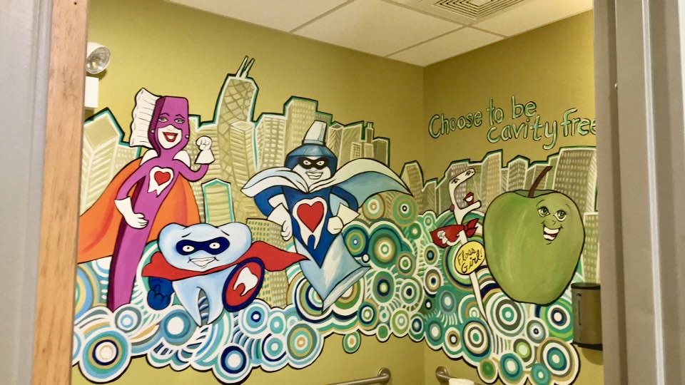 Dentist Office Murals | Doctors Office Murals | Medical Office Murals