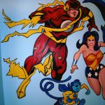 superhero murals