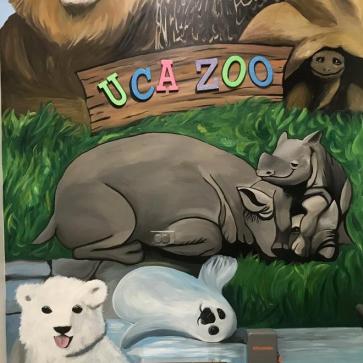 Urban Child Academy Zoo Mural Chicago IL 2019 